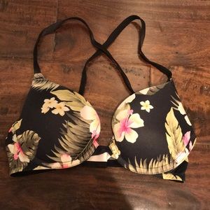 Floral bra